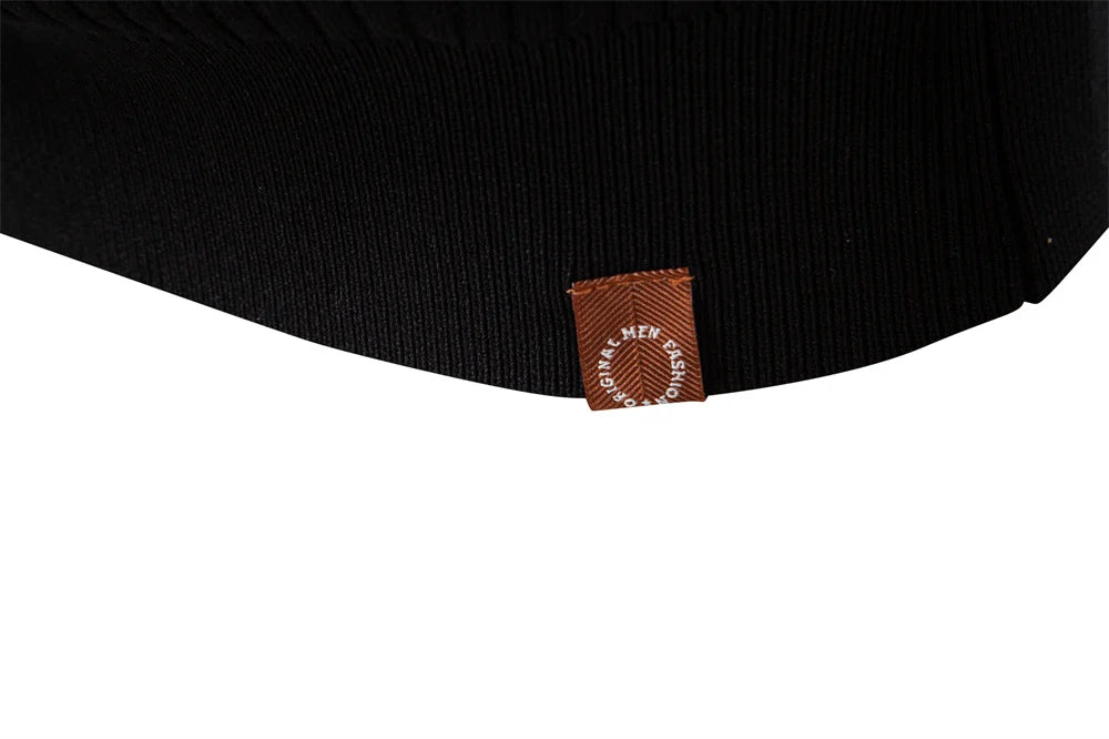 Men's Long Sleeve Button Polo Shirt