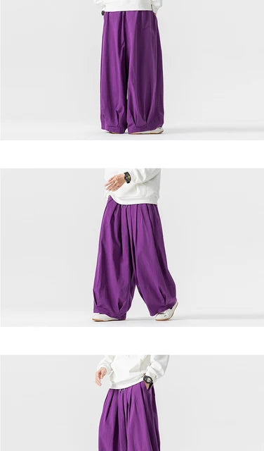 Men's Oversized Cargo Sweatpants