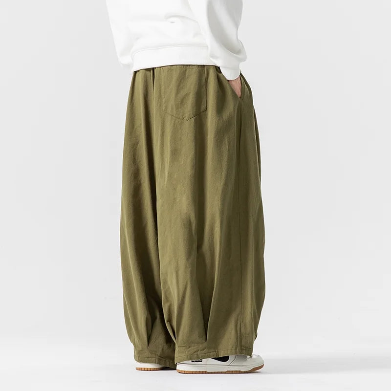 Men's Oversized Cargo Sweatpants