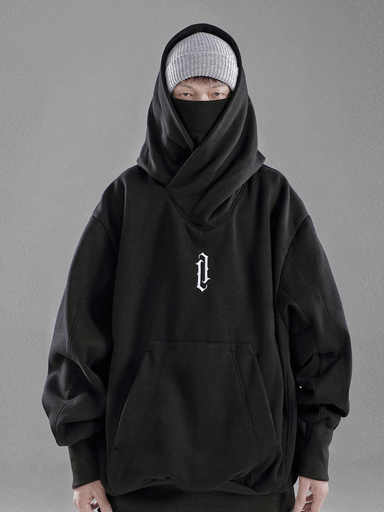 Men's Embroidered Ninja Hoodie
