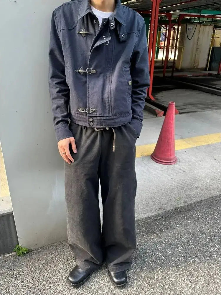Men's Vintage Distressed Jacket