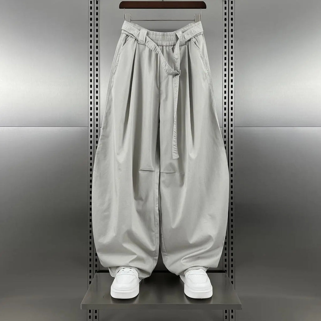 Men's Relaxed Wide-Leg Trousers