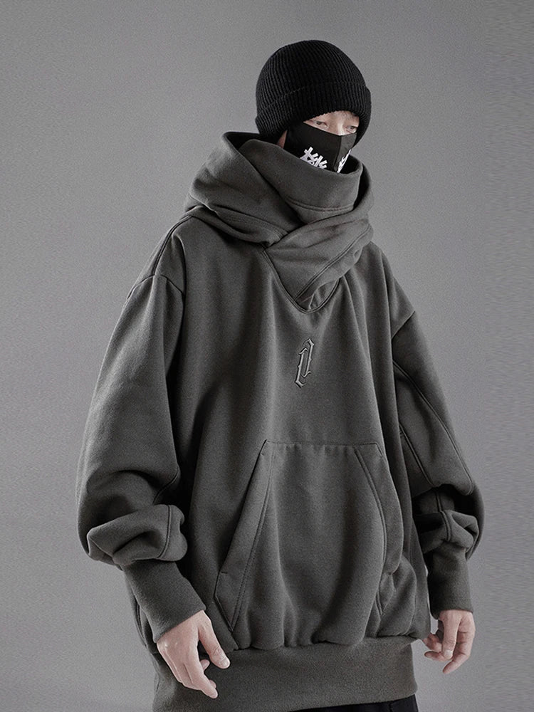 Men's Embroidered Ninja Hoodie