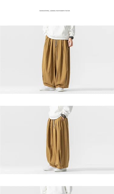 Men's Oversized Cargo Sweatpants