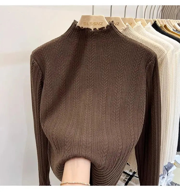 Chic Slim Turtleneck Sweater