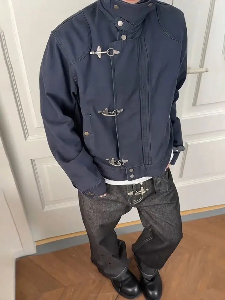 Men's Vintage Distressed Jacket