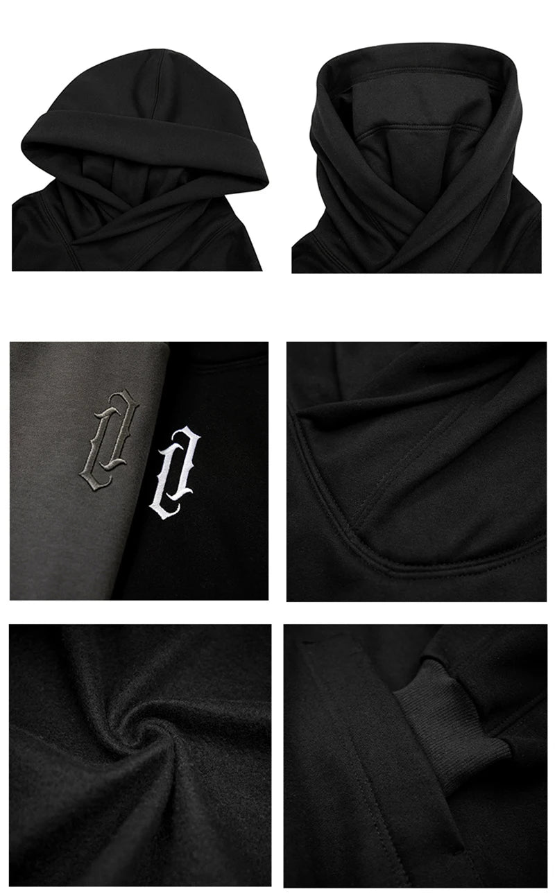 Men's Embroidered Ninja Hoodie