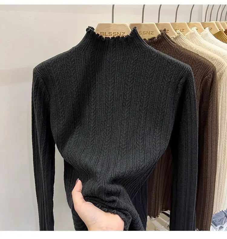 Chic Slim Turtleneck Sweater