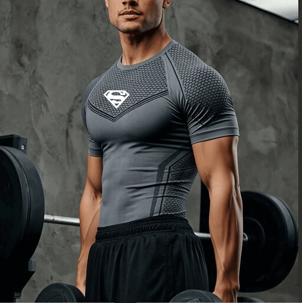 Men's Quick-Dry Compression Tee