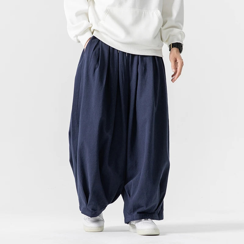 Men's Oversized Cargo Sweatpants