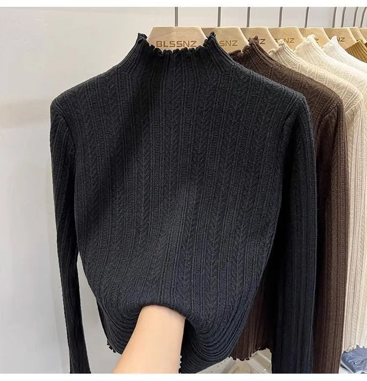 Chic Slim Turtleneck Sweater