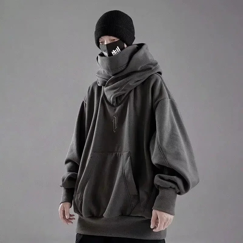 Men's Embroidered Ninja Hoodie