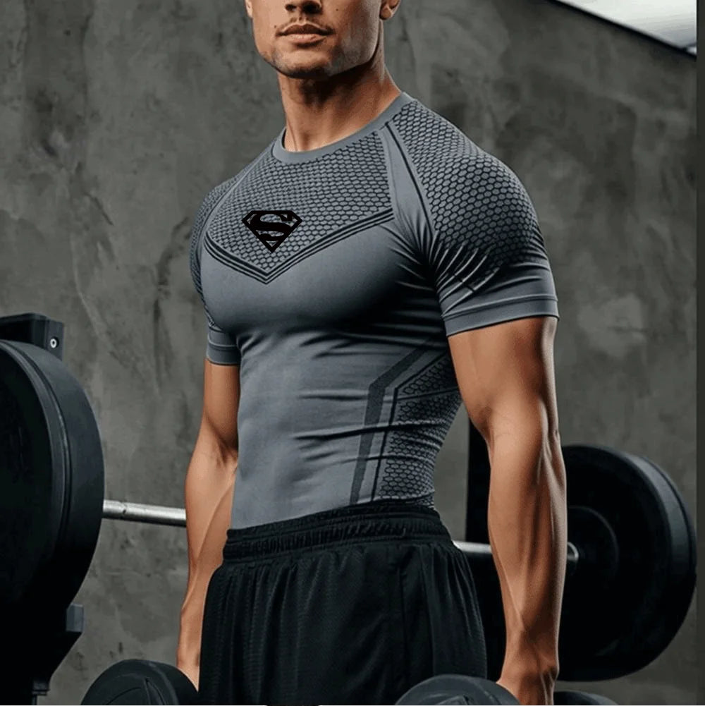 Men's Quick-Dry Compression Tee