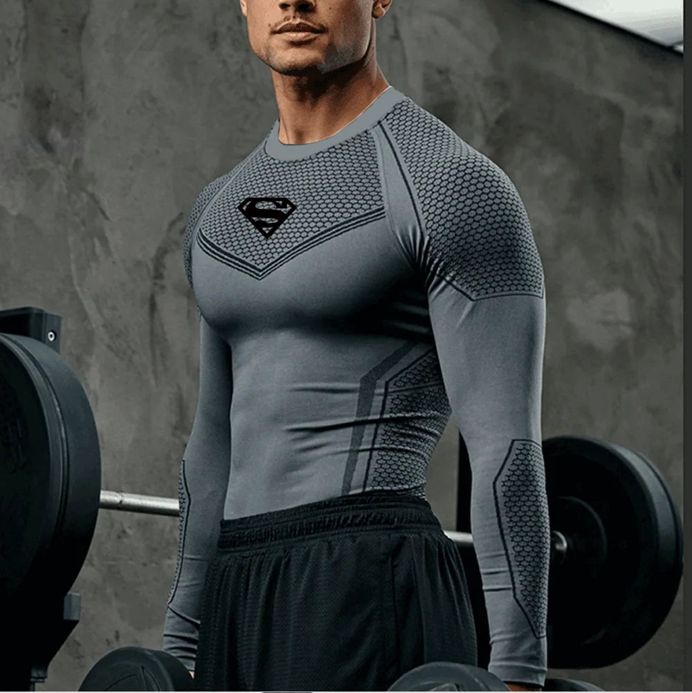 Men's Quick-Dry Compression Tee