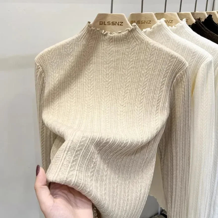 Chic Slim Turtleneck Sweater