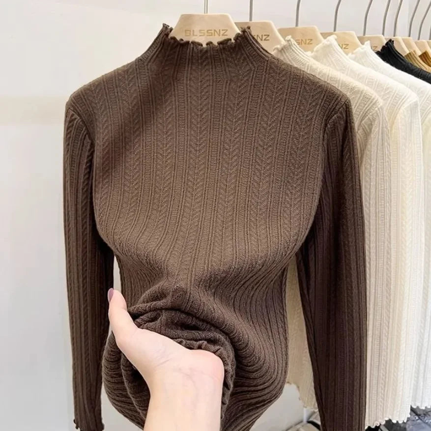 Chic Slim Turtleneck Sweater