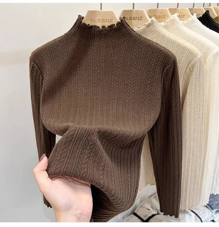 Chic Slim Turtleneck Sweater