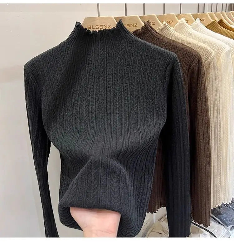 Chic Slim Turtleneck Sweater