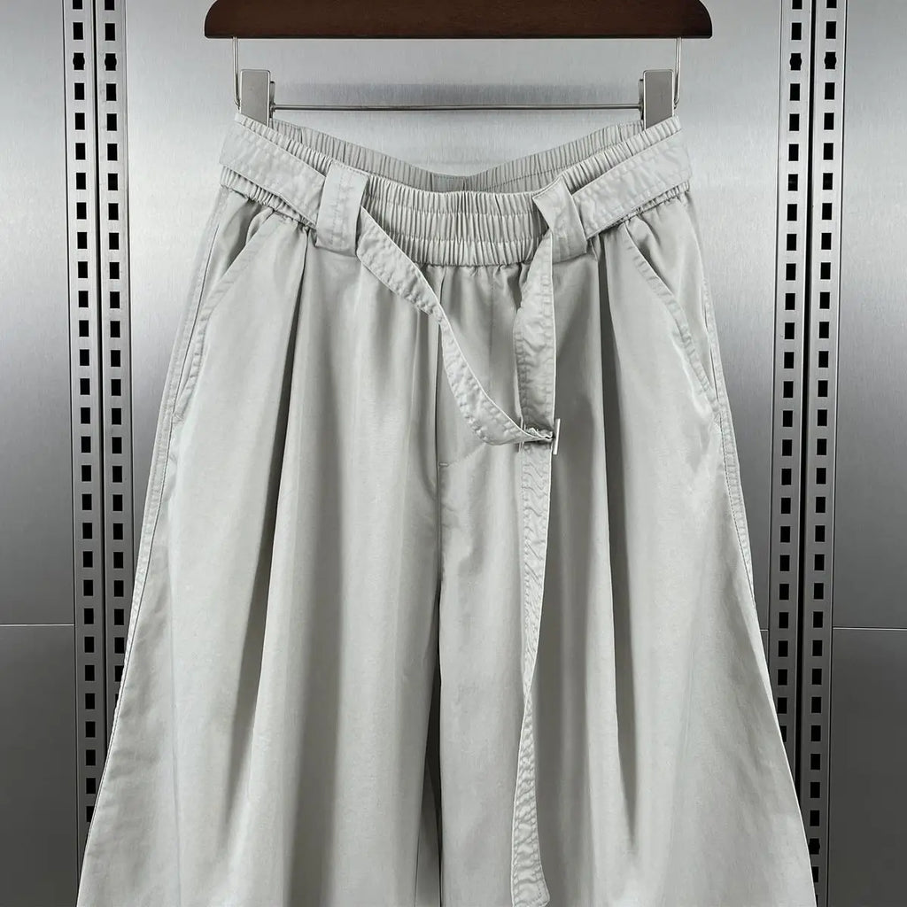 Men's Relaxed Wide-Leg Trousers