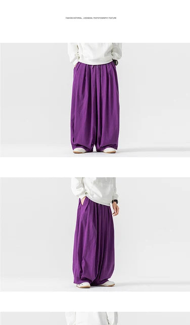 Men's Oversized Cargo Sweatpants
