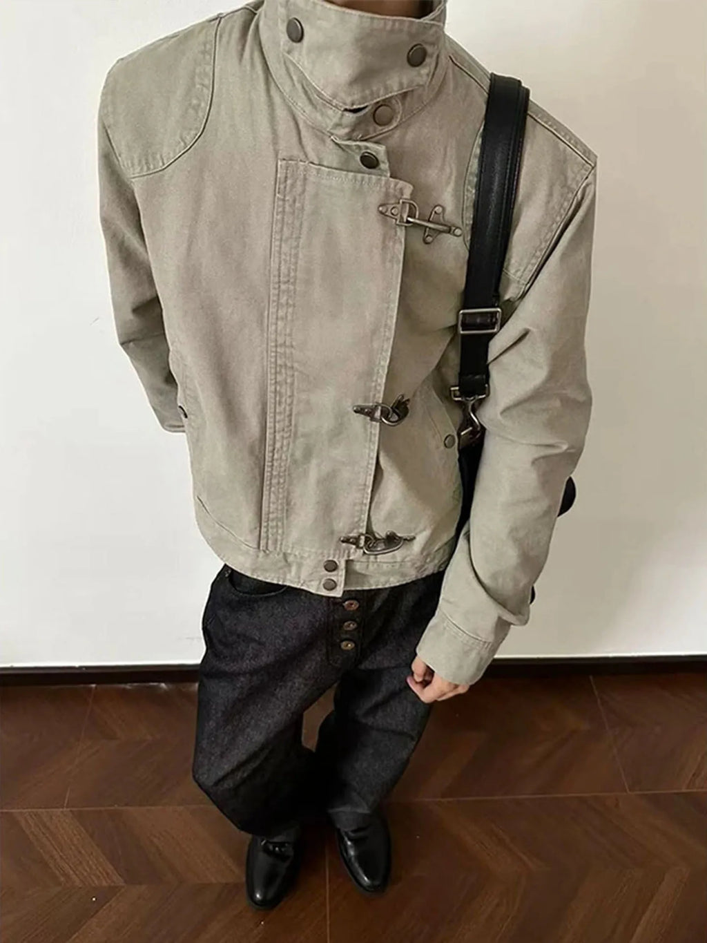 Men's Vintage Distressed Jacket