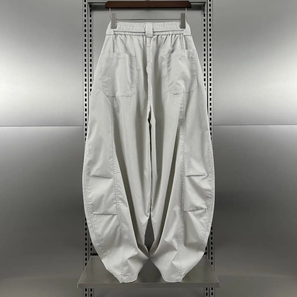 Men's Relaxed Wide-Leg Trousers