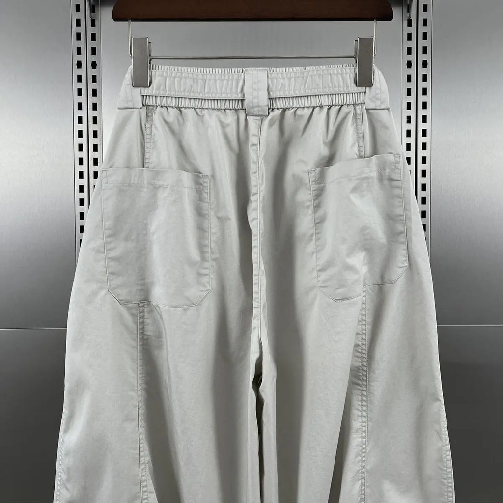 Men's Relaxed Wide-Leg Trousers