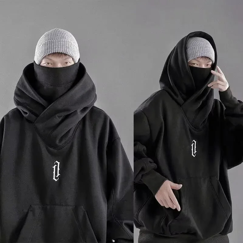 Men's Embroidered Ninja Hoodie