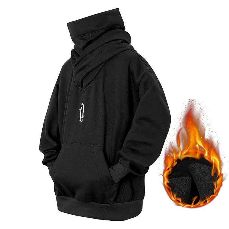 Men's Embroidered Ninja Hoodie