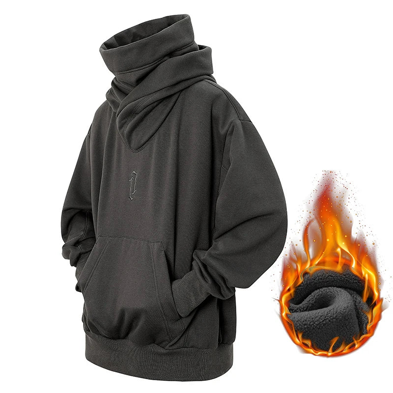 Men's Embroidered Ninja Hoodie