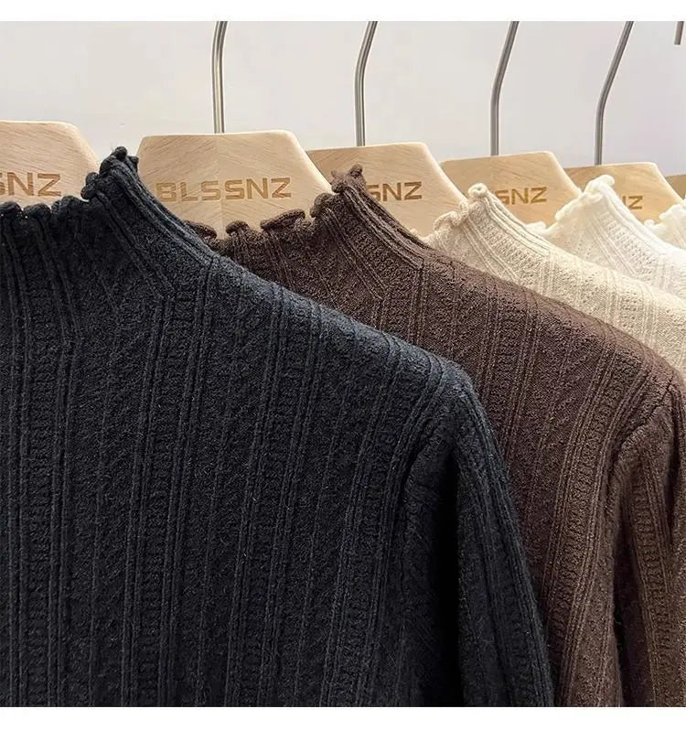 Chic Slim Turtleneck Sweater