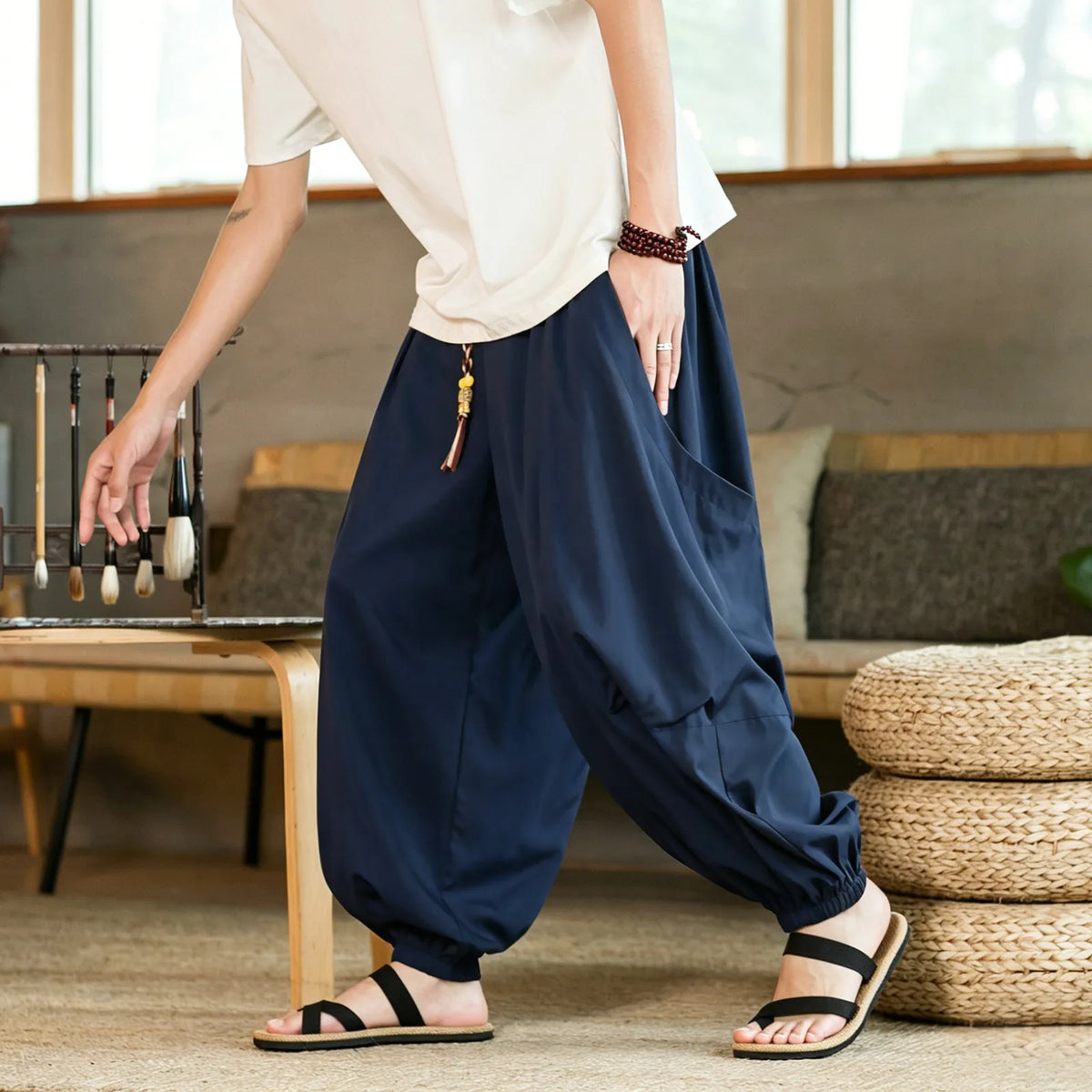 Men's Lightweight Harem Joggers