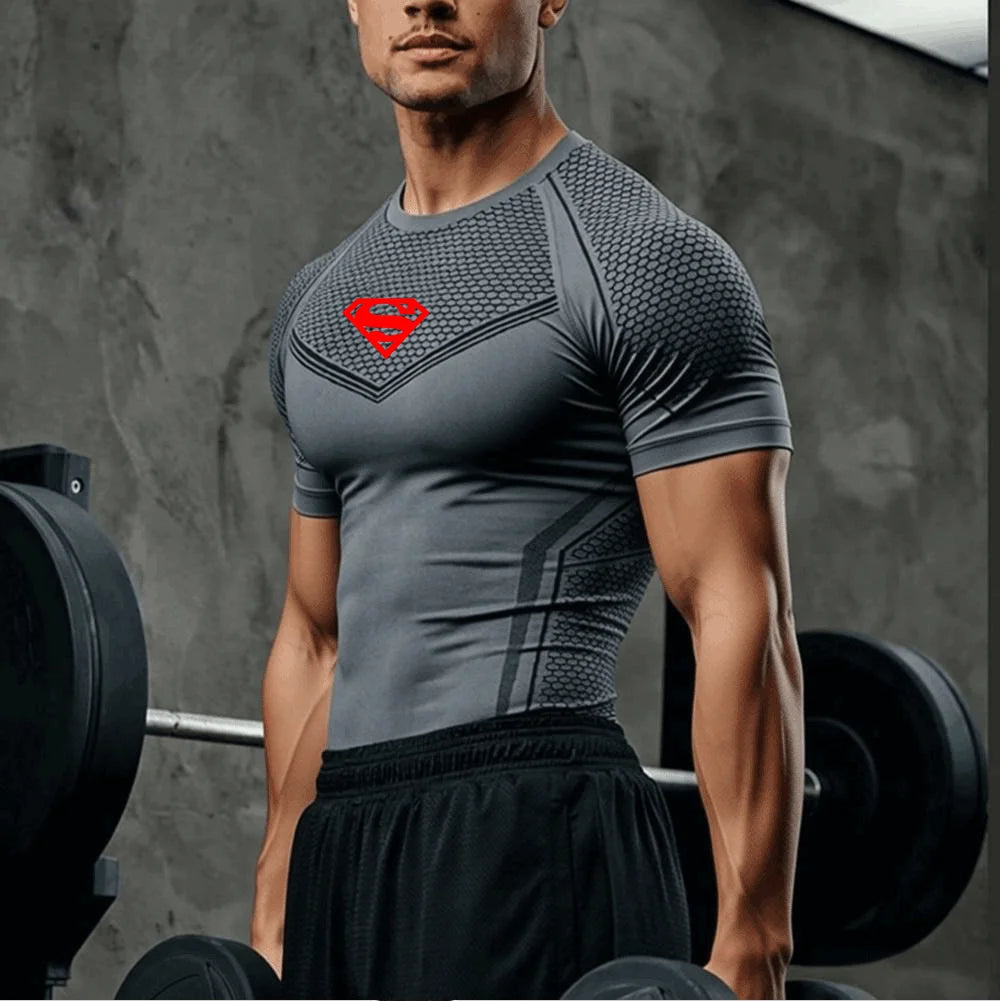 Men's Quick-Dry Compression Tee
